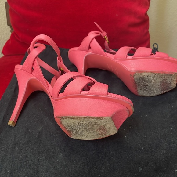 Beautiful bubble gums YSL tribute Sandals - Picture 4 of 6